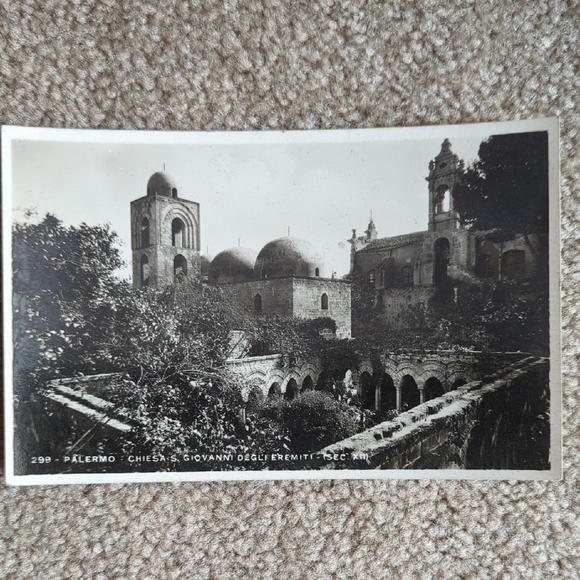Pair Of Palermo Italy Postcards - Picture 1 of 4
